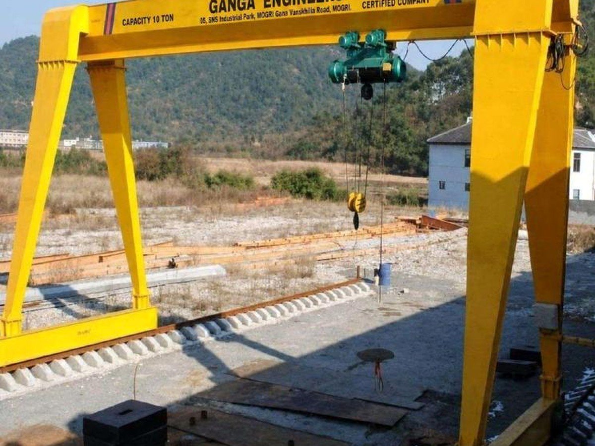 Goliath gantry crane project