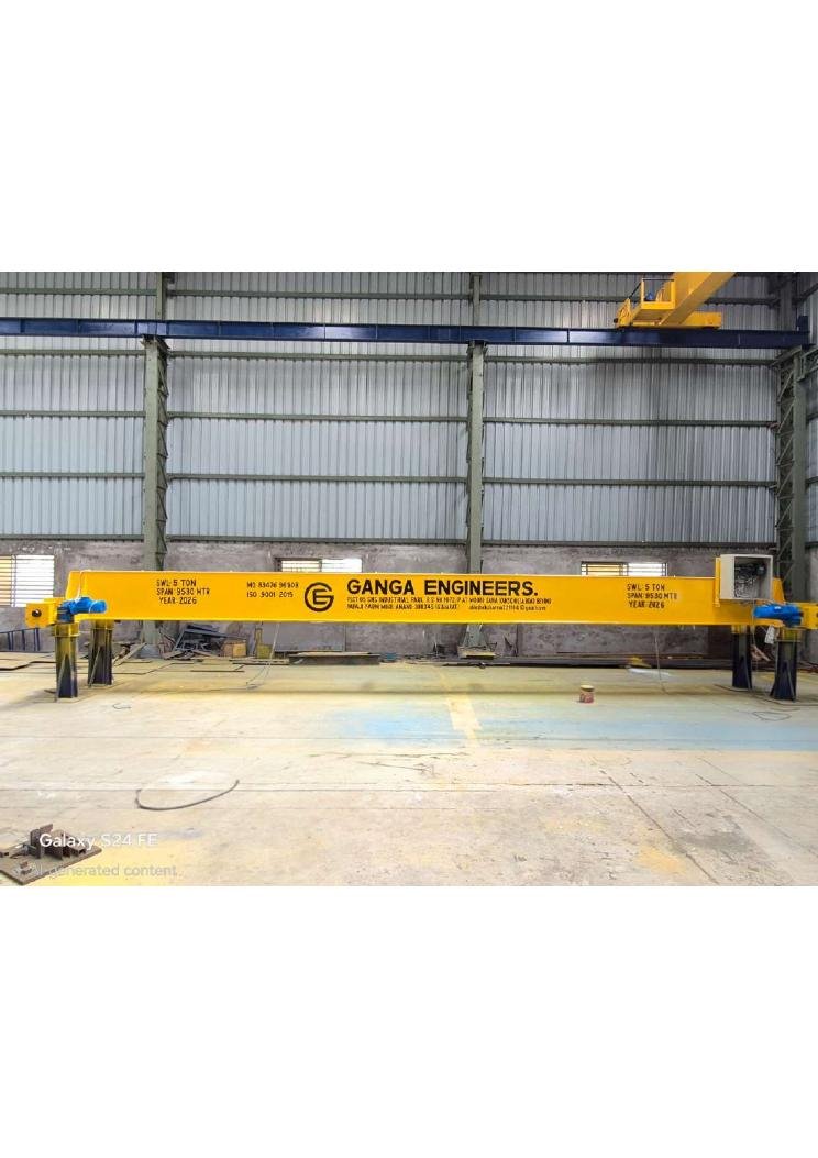 Single girder EOT crane
